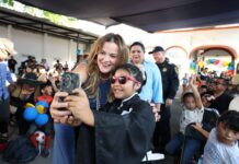 Celebran en grande a las niñas y niños en la Policía Municipal de Mérida