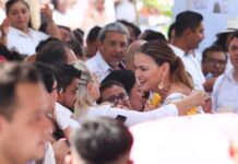 Cecilia Patrón asiste a la inauguración del Hospital General “ Dr. Agustín O’Horán» en el sur de Mérida.