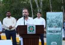 Inauguran la nueva ciclovía de la avenida Zací Hual en Valladolid