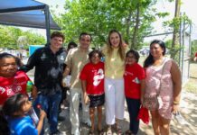 Inauguran Barrio LAPIS en la colonia El Roble,