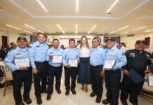 Reconocen la labor de la Policía Municipal en su 23 aniversario