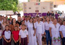 DIF Yucatán acerca agua segura gratuita a familias de Kunché