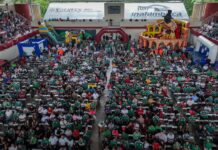 La convivencia familiar brillo en el inicio de la Zona Fan Yucatán del Mundial FIFA 2026