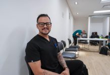 Se ponen la camiseta: alta afluencia de médicas y médicos para registrarse en el O’Horán