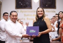 Presentan ante Cabildo de Mérida segundo informe de gobierno de Cecilia Patrón
