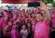Se realizó la Carrera Rosa en Telchac Puerto